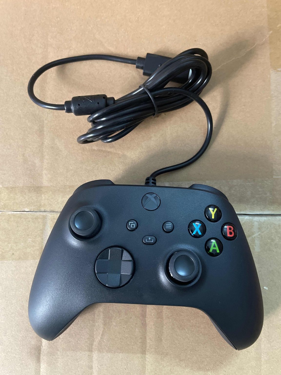 Xbox Core Series XS Wired Controller + USBC Cable Carbon Black