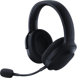Casque de jeu et mobile sans fil Razer Barracuda X (PC, PlayStation, Switch 2, Android, iOS) : 2,4 GHz sans fil + Bluetooth - Léger - Transducteurs de 40 mm - Micro amovible - Autonomie de 50 h - Noir