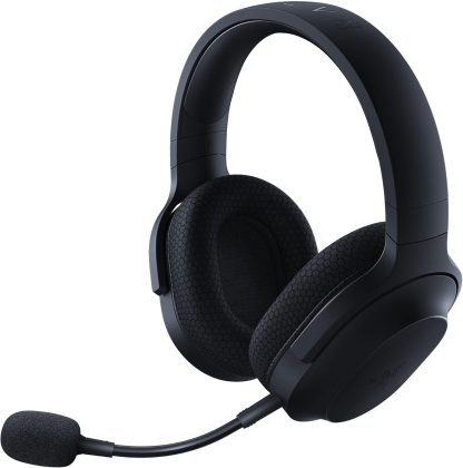Casque de jeu et mobile sans fil Razer Barracuda X (PC, PlayStation, Switch 2, Android, iOS) : 2,4 GHz sans fil + Bluetooth - Léger - Transducteurs de 40 mm - Micro amovible - Autonomie de 50 h - Noir