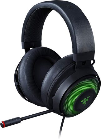 Kraken Ultimate - USB Surround Sound Headset with ANC Microphone (Active Noise-Canceling Microphone, Custom-Tuned 50 mm Drivers, THX Spatial Audio, Aluminum and Steel Construction) Black