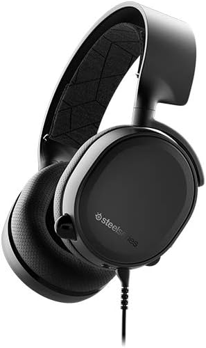 SteelSeries Arctis 3 - All-Platform Gaming Headset - for PC, PlayStation 5, Xbox One, Nintendo Switch - Black